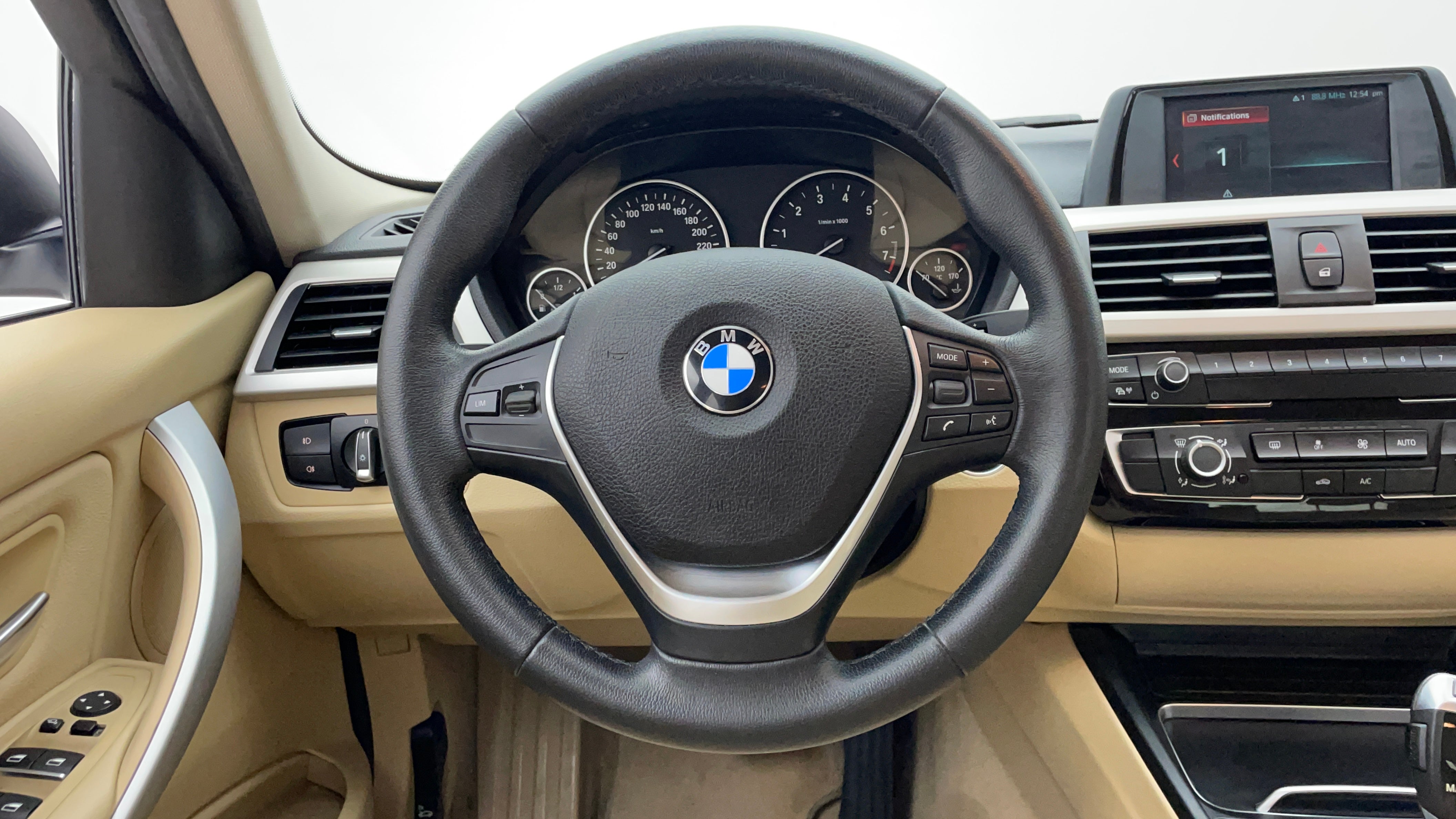 BMW 3 Series-Steering Wheel Close-up