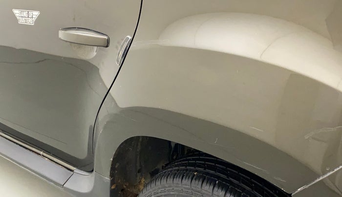 2018 Renault Duster 110 PS RXZ 4X2 AMT DIESEL, Diesel, Automatic, 75,602 km, Left quarter panel - Slightly dented