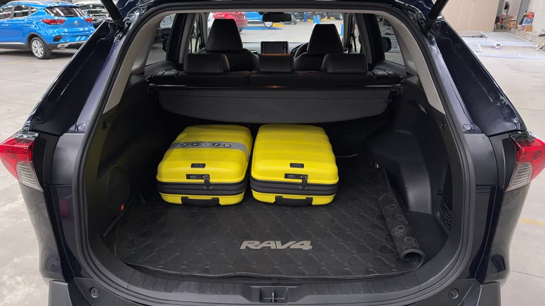 2021 Toyota RAV4 Cruiser (2WD), Automatic, 112106 km, Boot Inside View with Luggage