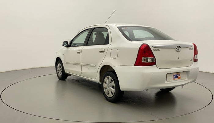 2011 Toyota Etios G, Petrol, Manual, 66,378 km, Left Back Diagonal