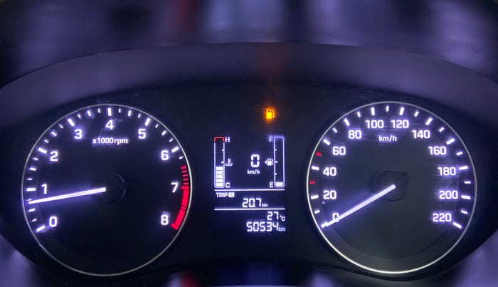 2016 Hyundai Elite i20 SPORTZ 1.2, Petrol, Manual, 50,642 km, Odometer Image