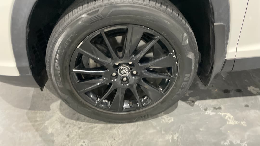 2019 Toyota Kluger Gxl Black Edition (2WD), Automatic, 75686 km, Left Front Wheel