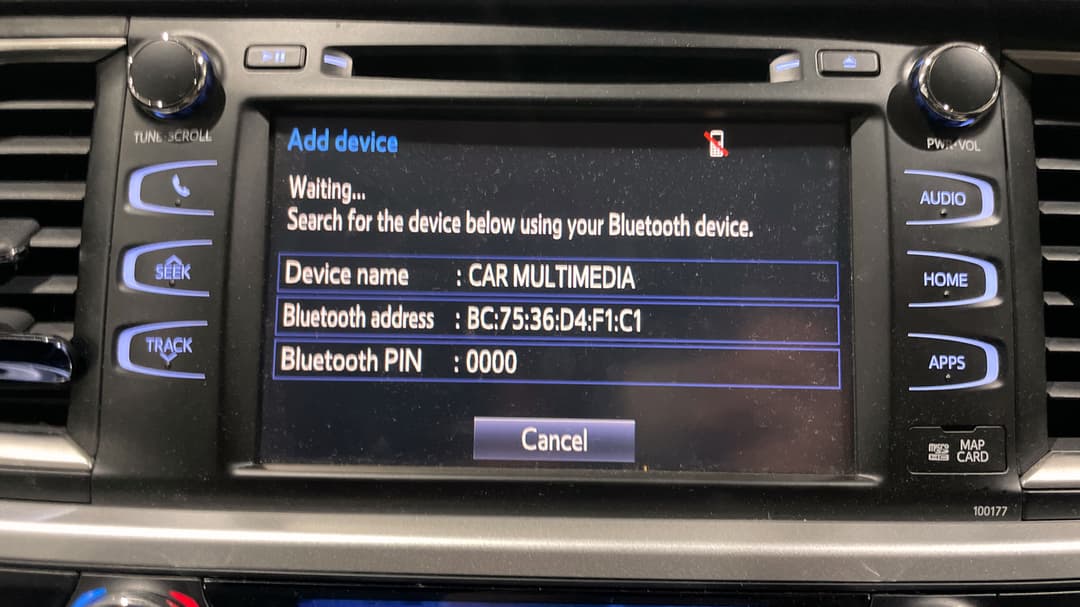 2019 Toyota Kluger Gxl Black Edition (2WD), Automatic, 75686 km, Android/Apple Car Play