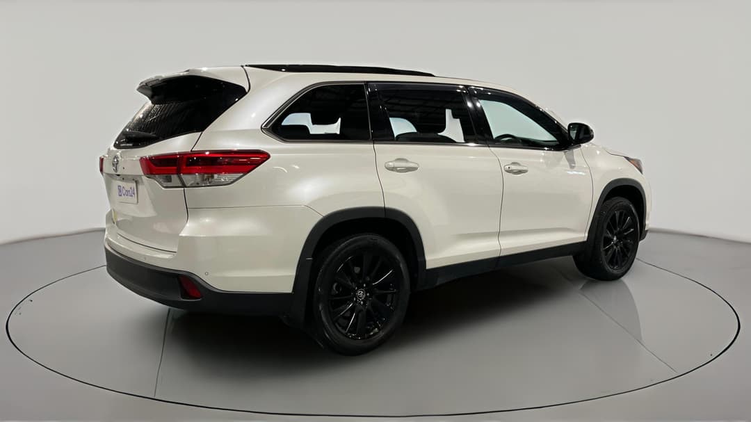 2019 Toyota Kluger Gxl Black Edition (2WD), Automatic, 75686 km, Right Back Diagonal (45- Degree) View