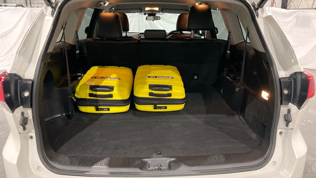 2019 Toyota Kluger Gxl Black Edition (2WD), Automatic, 75686 km, Boot Inside View with Luggage