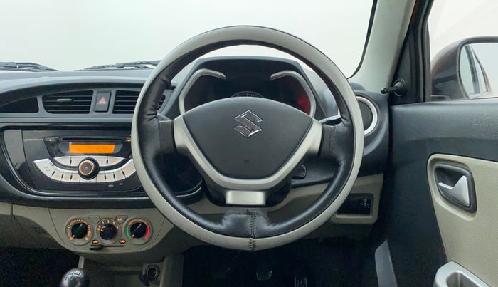 2015 Maruti Alto K10 VXI P, Petrol, Manual, 42,201 km, Steering Wheel Close Up