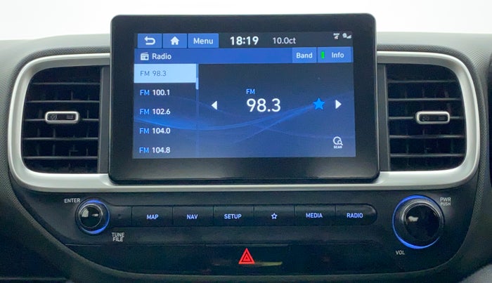 2019 Hyundai VENUE 1.0 TURBO GDI SX+ AT, Petrol, Automatic, 43,438 km, Infotainment System
