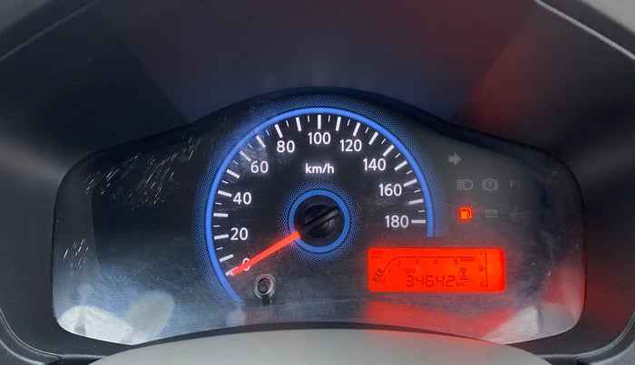 2016 Datsun Redi Go T (O), Petrol, Manual, 34,707 km, Odometer Image