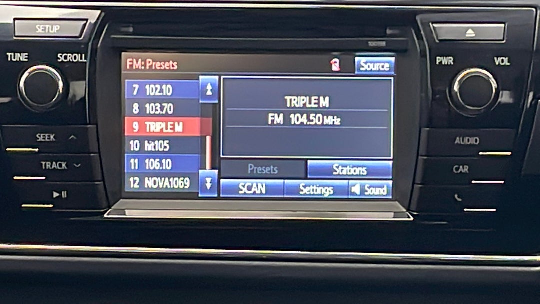 2015 Toyota Corolla Ascent, Automatic, 63134 km, Infotainment System