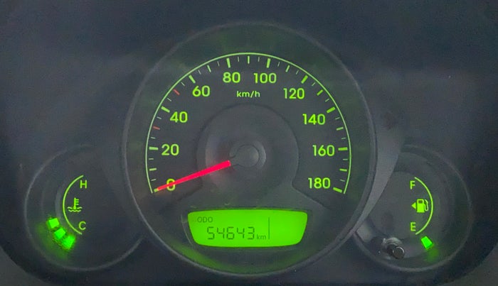 2012 Hyundai Eon ERA PLUS, Petrol, Manual, 54,730 km, Odometer Image