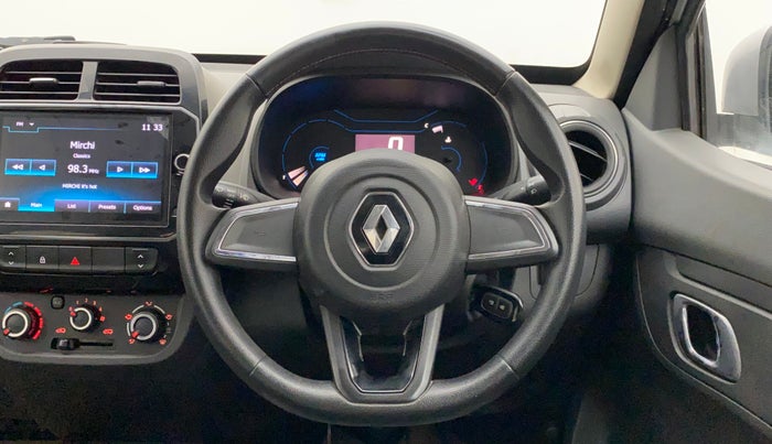 2019 Renault Kwid RXT 1.0 (O), Petrol, Manual, 60,046 km, Steering Wheel Close Up