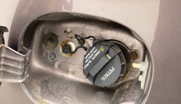 2018 Tata TIGOR XZA PETROL, Petrol, Automatic, 69,393 km, Left quarter panel - Fuel lid lock has slight discoloration