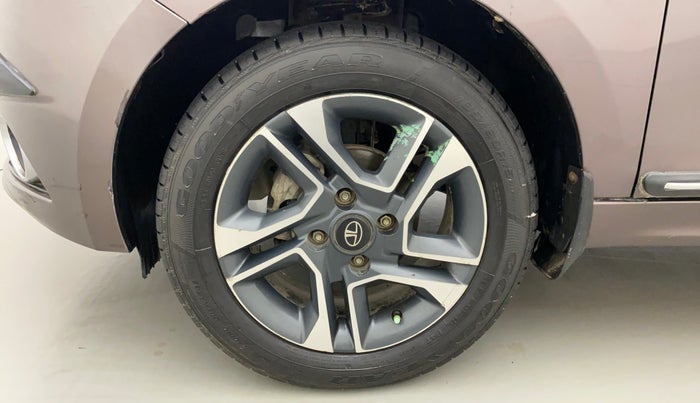 2018 Tata TIGOR XZA PETROL, Petrol, Automatic, 69,393 km, Left Front Wheel