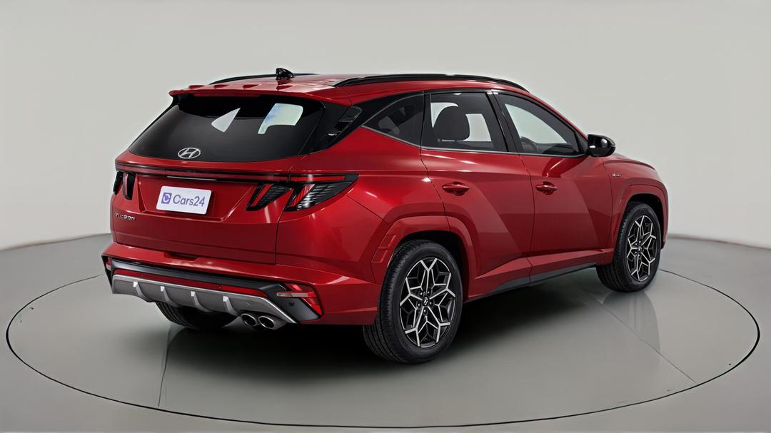 2023 Hyundai Tucson N Line (FWD), Automatic, 47050 km, Right Back Diagonal (45- Degree) View