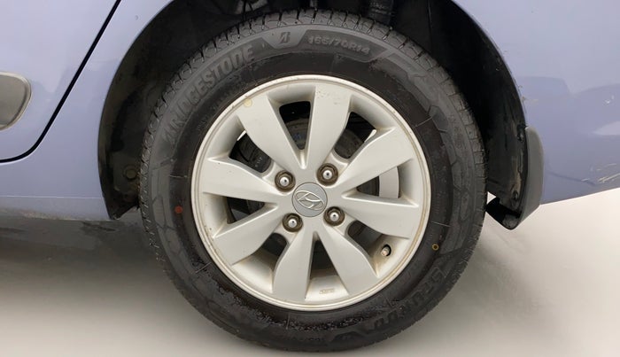 2014 Hyundai Xcent S (O) 1.2, Petrol, Manual, 36,733 km, Left Rear Wheel