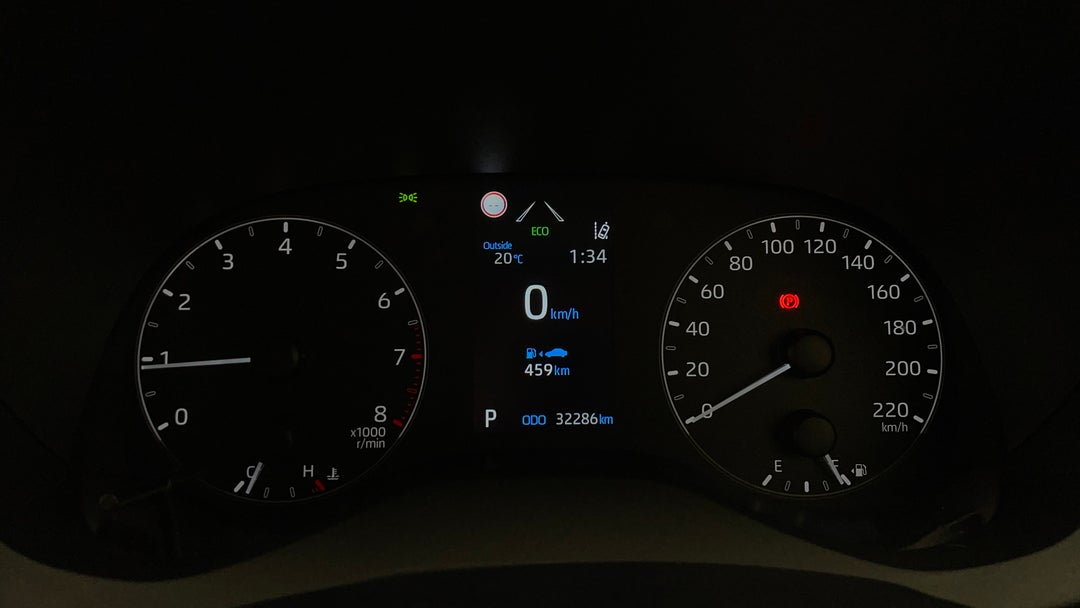 2022 Toyota Yaris Ascent Sport, Automatic, 32286 km, Odometer View