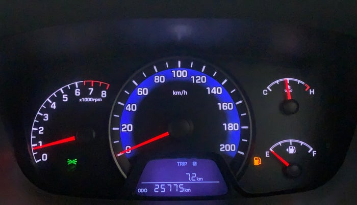 2015 Hyundai Xcent S 1.2, Petrol, Manual, 25,775 km, Odometer Image