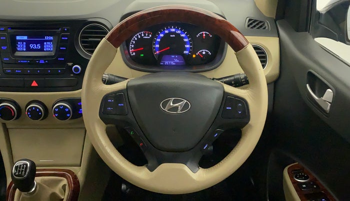 2015 Hyundai Xcent S 1.2, Petrol, Manual, 25,775 km, Steering Wheel Close Up
