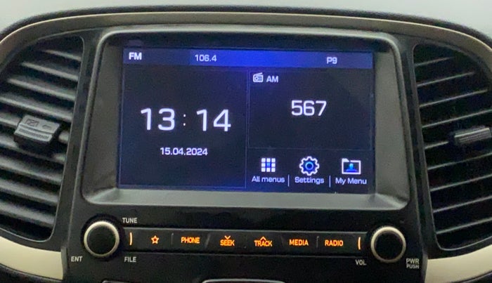 2019 Hyundai NEW SANTRO SPORTZ AMT, Petrol, Automatic, 32,481 km, Infotainment System