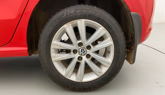 2014 Volkswagen Polo HIGHLINE1.2L, Petrol, Manual, 80,111 km, Left Rear Wheel
