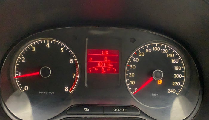 2014 Volkswagen Polo HIGHLINE1.2L, Petrol, Manual, 80,111 km, Odometer Image