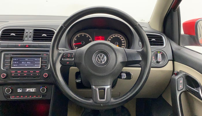 2014 Volkswagen Polo HIGHLINE1.2L, Petrol, Manual, 80,111 km, Steering Wheel Close Up