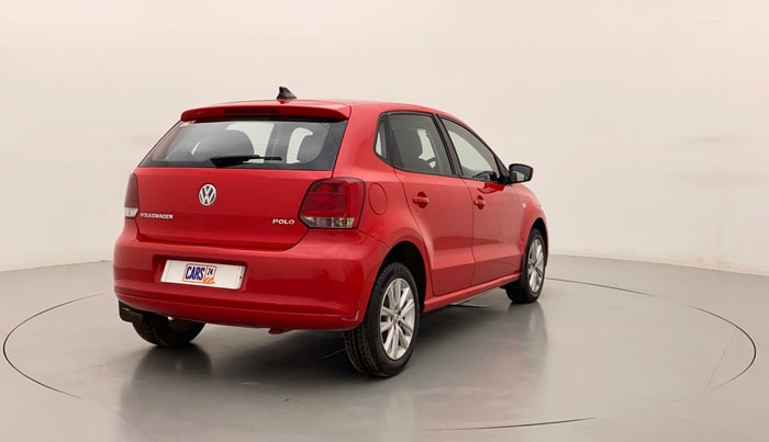 2014 Volkswagen Polo HIGHLINE1.2L, Petrol, Manual, 80,111 km, Right Back Diagonal