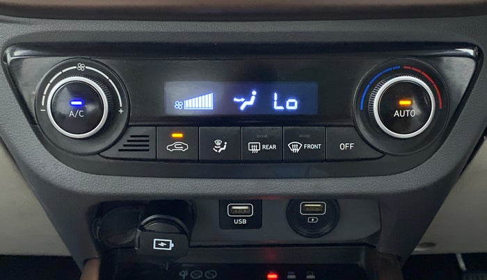 2020 Hyundai AURA SX (O) MT, Petrol, Manual, 32,578 km, Automatic Climate Control
