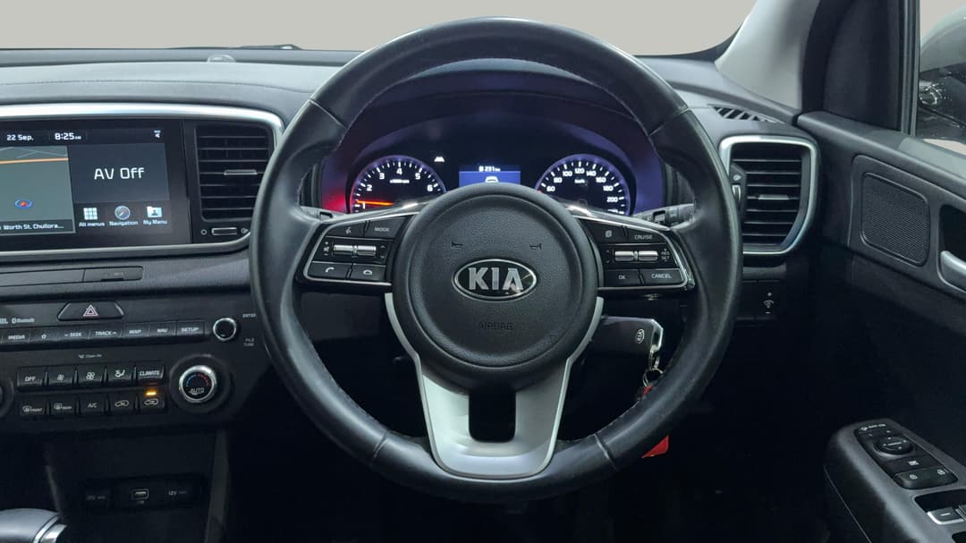 2021 Kia Sportage Sx (FWD), Automatic, 52014 km, Steering Wheel Close-up