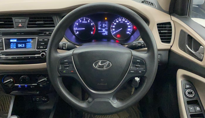 2017 Hyundai Elite i20 SPORTZ 1.2, Petrol, Manual, 1,12,336 km, Steering Wheel Close Up