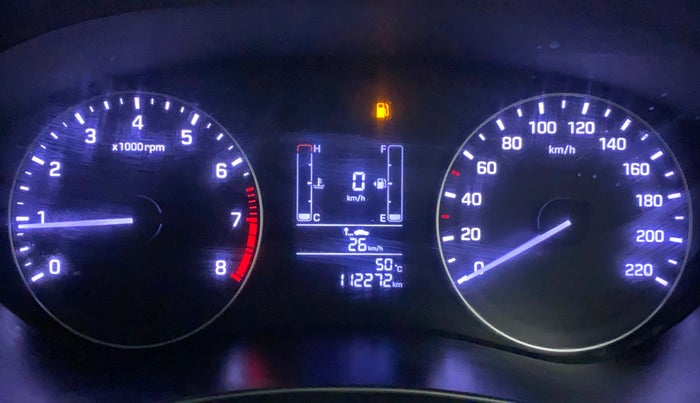 2017 Hyundai Elite i20 SPORTZ 1.2, Petrol, Manual, 1,12,336 km, Odometer Image