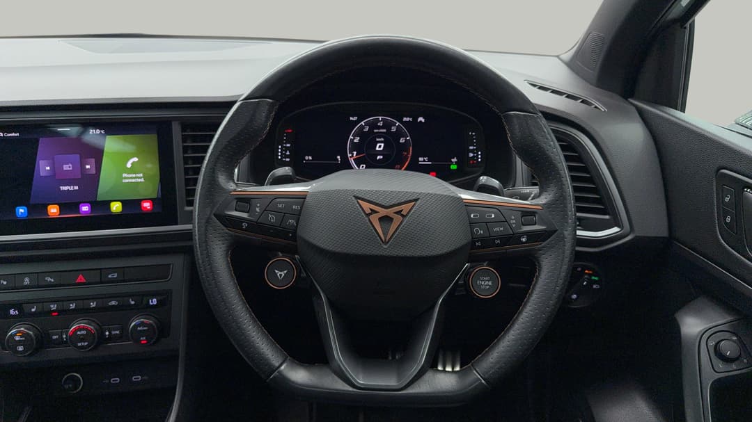 2022 Cupra Ateca Vzx, Automatic, 52525 km, Steering Wheel Close-up