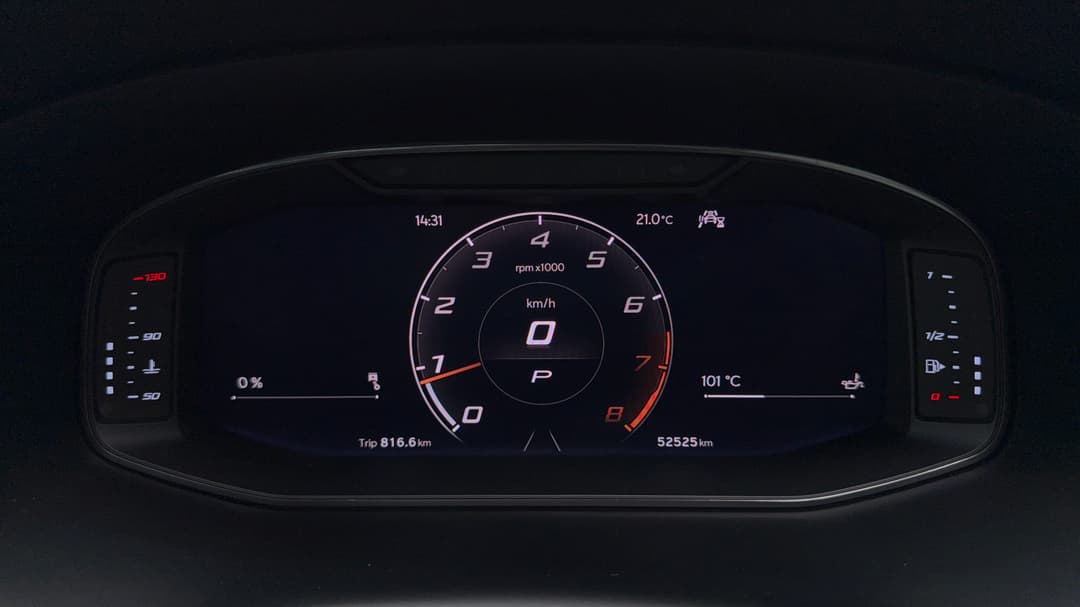 2022 Cupra Ateca Vzx, Automatic, 52525 km, Odometer View