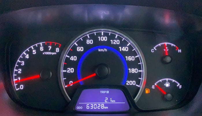 2016 Hyundai Grand i10 SPORTZ 1.2 KAPPA VTVT, Petrol, Manual, 63,132 km, Odometer Image