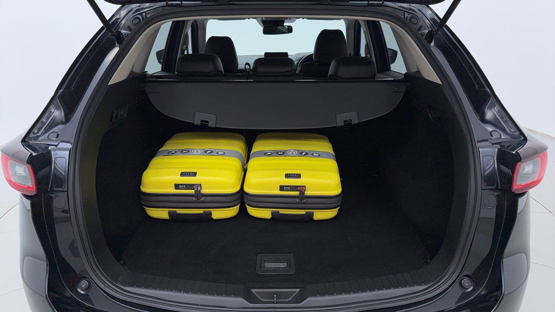 Boot Inside View with Luggage