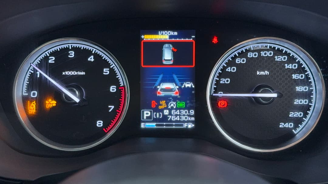 2019 Subaru Forester 2.5i-s (AWD), Automatic, 76430 km, Odometer View