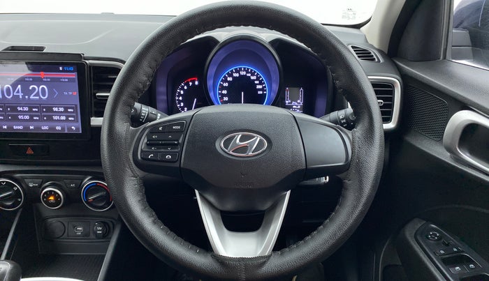 2020 Hyundai VENUE S MT 1.2 KAPPA, Petrol, Manual, 10,005 km, Steering Wheel Close Up