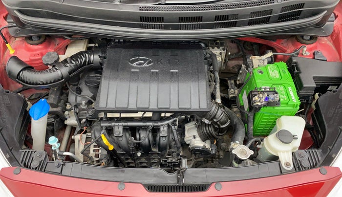2018 Hyundai Grand i10 SPORTZ 1.2 KAPPA VTVT, Petrol, Manual, 13,696 km, Engine Bonet View
