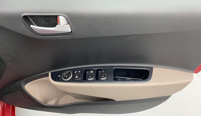 2018 Hyundai Grand i10 SPORTZ 1.2 KAPPA VTVT, Petrol, Manual, 13,696 km, Driver Side Door Panels Controls