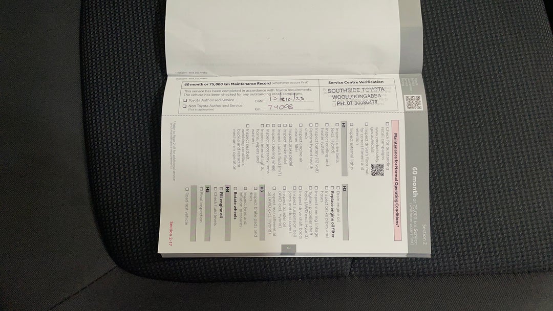 2020 Toyota RAV4 Gx (2wd), Automatic, 82146 km, Service History