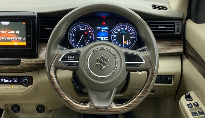 2021 Maruti Ertiga ZXI+ SHVS, Petrol, Manual, 19,164 km, Steering Wheel Close Up