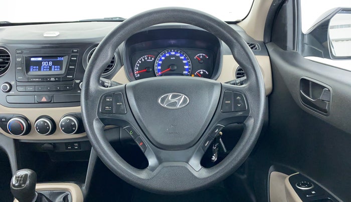 2017 Hyundai Xcent E PLUS, Petrol, Manual, 48,237 km, Steering Wheel Close Up