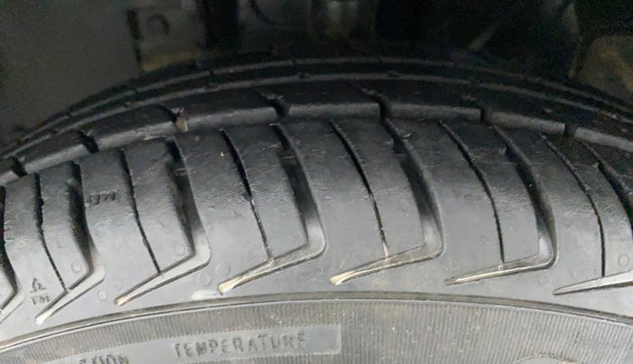 2018 Datsun Redi Go T (O), Petrol, Manual, 19,594 km, Left Front Tyre Tread