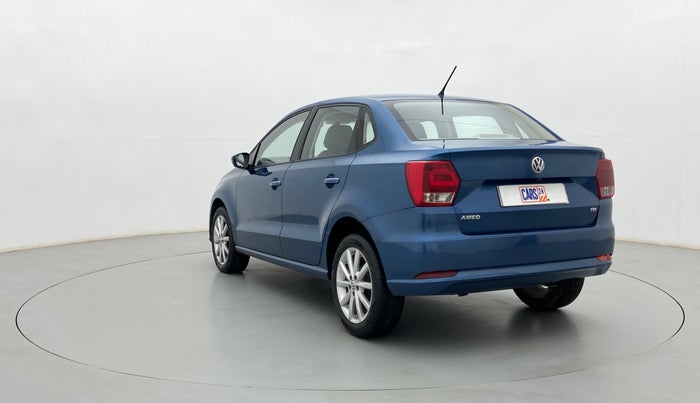 2018 Volkswagen Ameo HIGHLINE PLUS 1.5L AT 16 ALLOY, Diesel, Automatic, 39,028 km, Left Back Diagonal