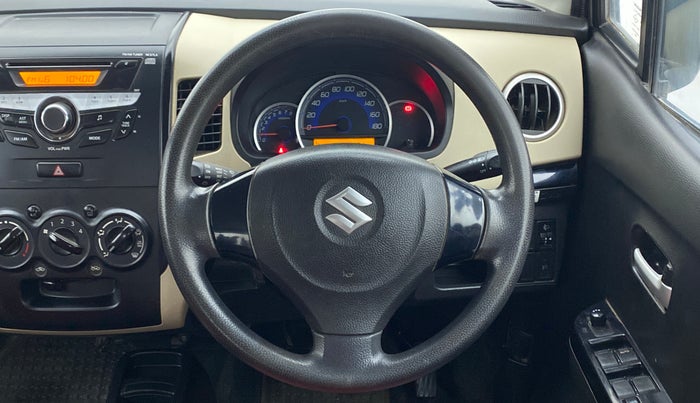 2017 Maruti Wagon R 1.0 VXI, Petrol, Manual, 28,855 km, Steering Wheel Close Up
