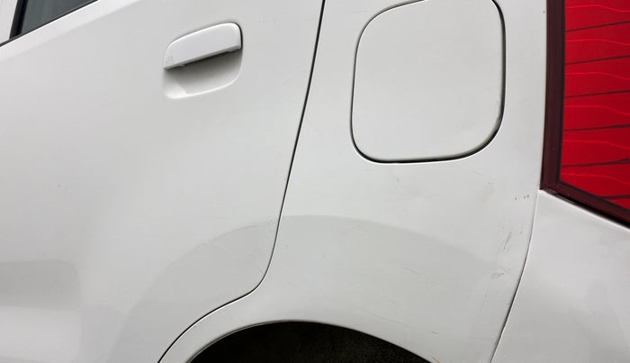2017 Maruti Wagon R 1.0 VXI, Petrol, Manual, 28,855 km, Left quarter panel - Minor scratches