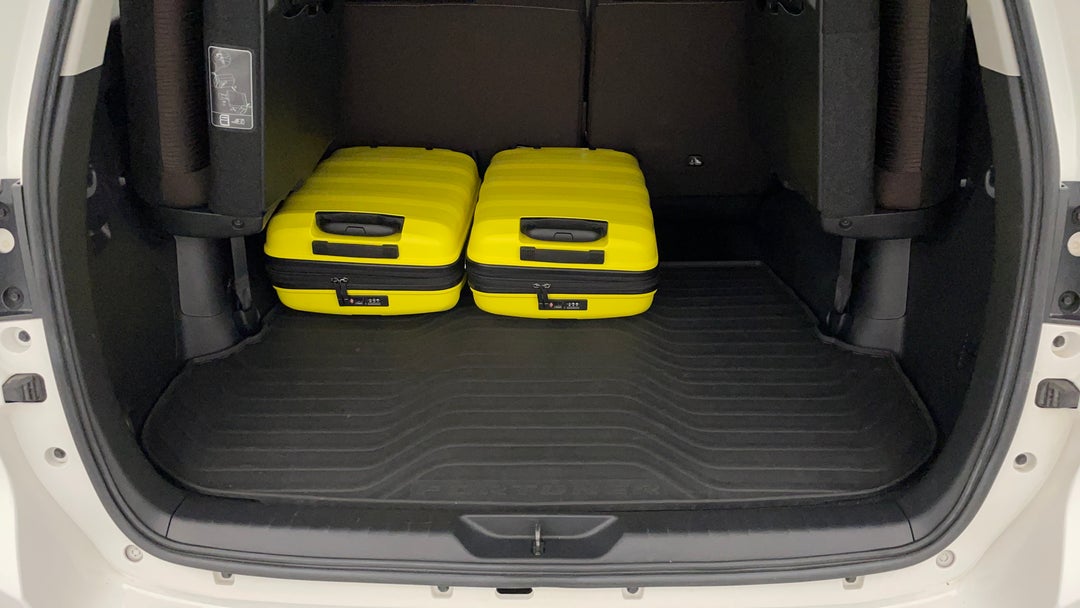 Boot Inside View with Luggage