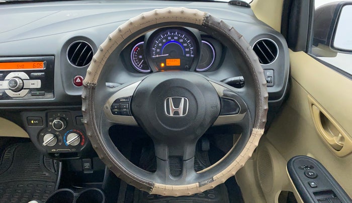 2014 Honda Brio 1.2 S MT I VTEC, Petrol, Manual, 35,602 km, Steering Wheel Close Up