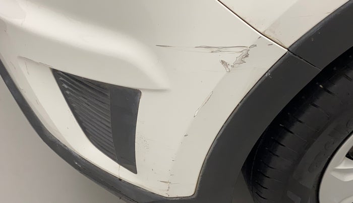 2018 Hyundai Creta E PLUS 1.6 PETROL, Petrol, Manual, 62,518 km, Front bumper - Minor scratches