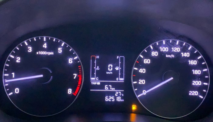2018 Hyundai Creta E PLUS 1.6 PETROL, Petrol, Manual, 62,518 km, Odometer Image